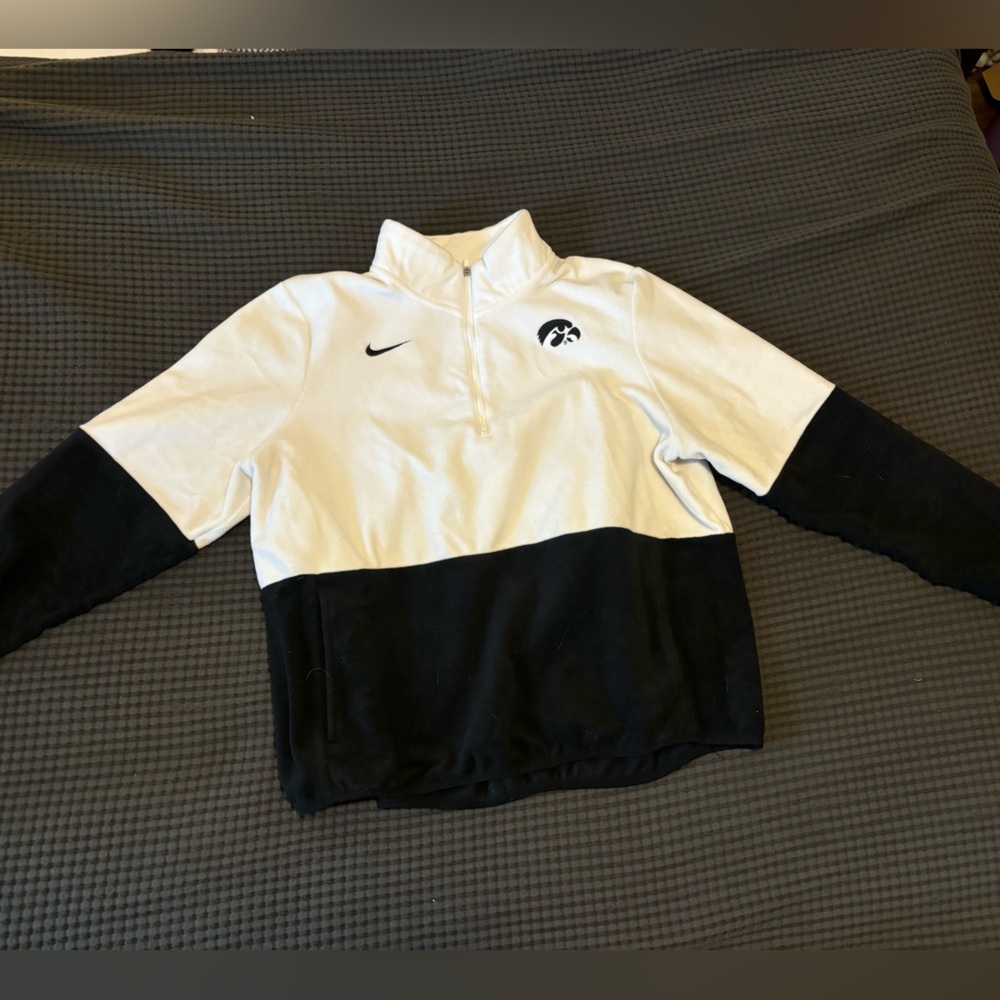 Iowa Nike Quarterzip Fleece